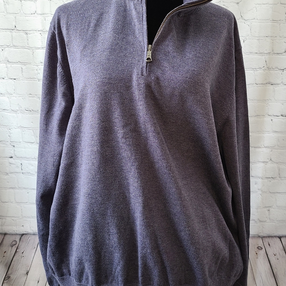Brooks Brothers 1/4 Zip Pullover Sweater
